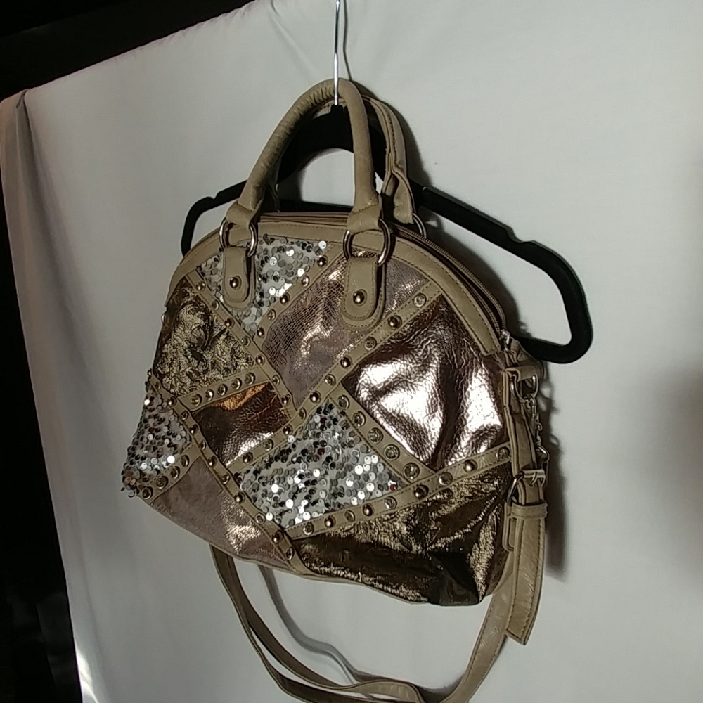 Multi textured bag